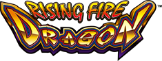 Rising Fire Dragon Logo